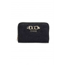GUESS ANISE SLG MEDIUM ZIP AROUND ΠΟΡΤΟΦΟΛΙ ΓΥΝΑΙΚΕΙΟ BLACK