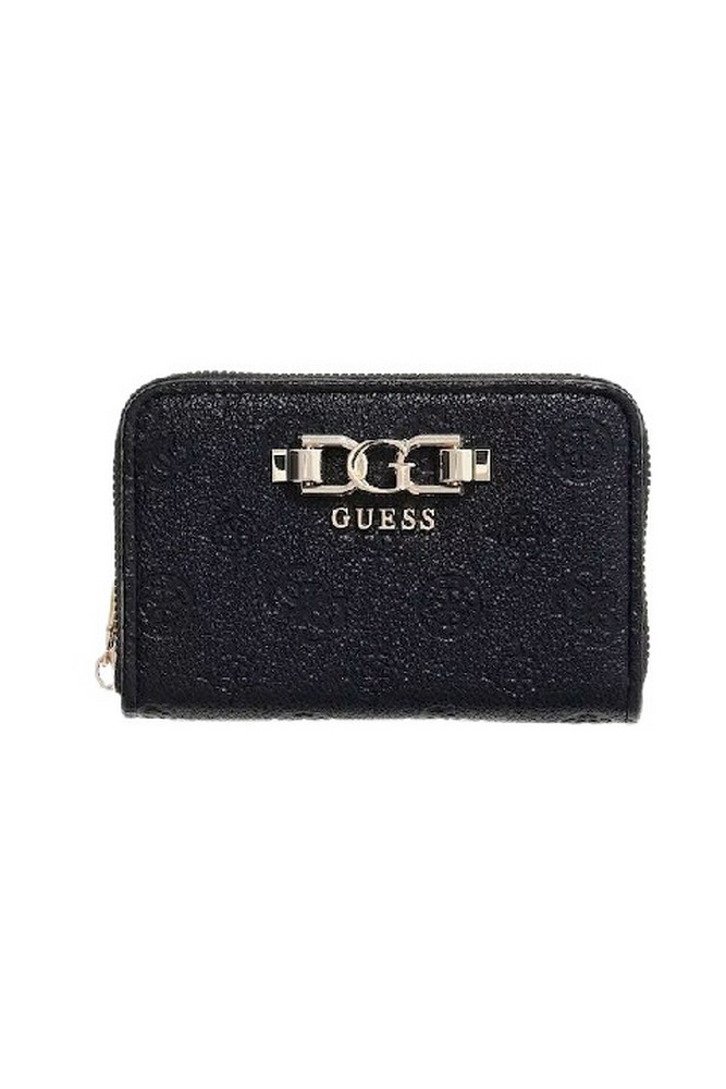 GUESS ANISE SLG MEDIUM ZIP AROUND ΠΟΡΤΟΦΟΛΙ ΓΥΝΑΙΚΕΙΟ BLACK