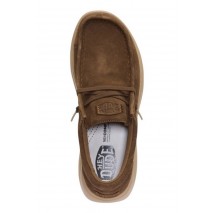 HEY DUDE WALLY COMF SUEDE 41975  ΠΑΠΟΥΤΣΙ ΑΝΔΡΙΚΟ BROWN