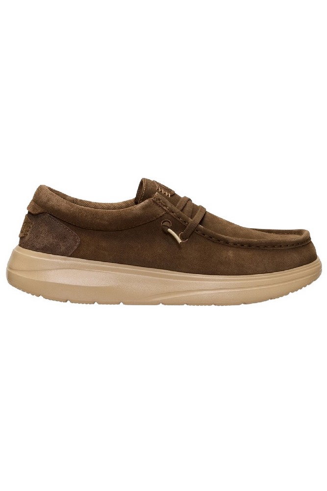 HEY DUDE WALLY COMF SUEDE 41975  ΠΑΠΟΥΤΣΙ ΑΝΔΡΙΚΟ BROWN