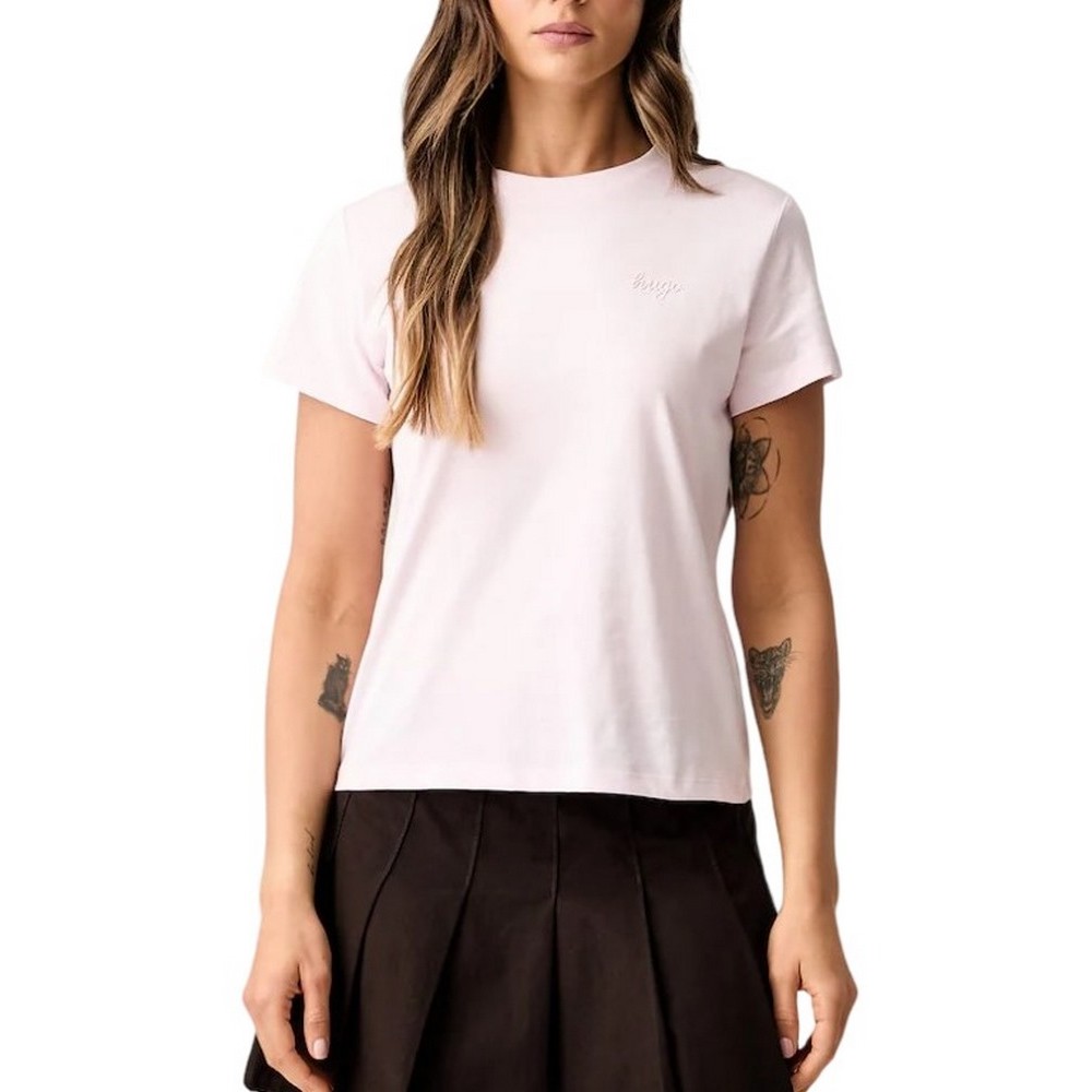HUGO BOSS DAMATEE B JERSEY T-SHIRT ΜΠΛΟΥΖΑ ΓΥΝΑΙΚΕΙΑ SOFT PINK