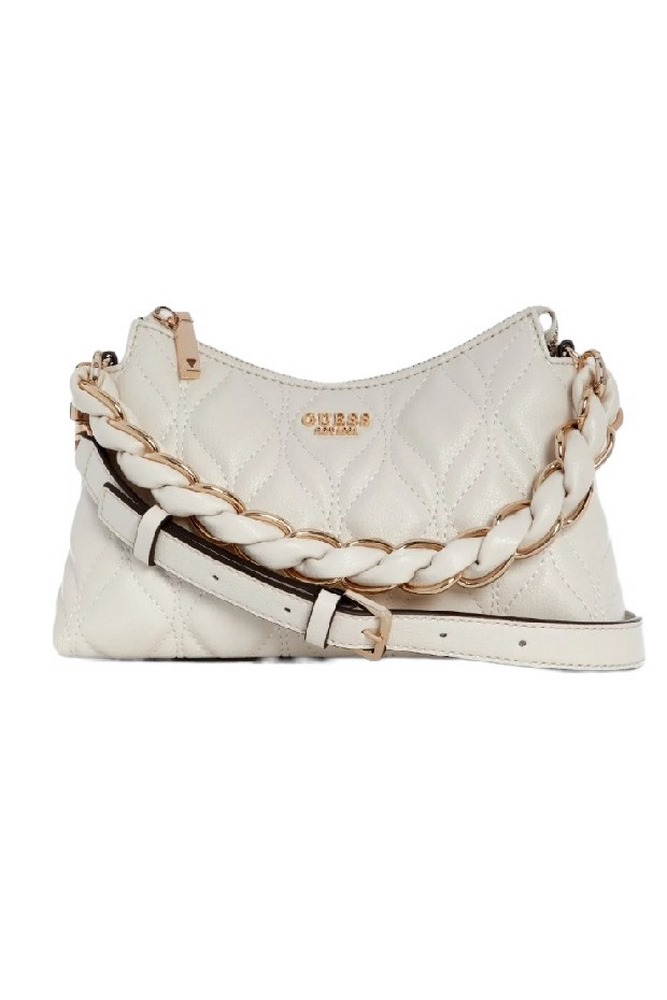 GUESS MAXINE MINI SHOULDER BAG ΤΣΑΝΤΑ ΓΥΝΑΙΚΕΙΑ BEIGE