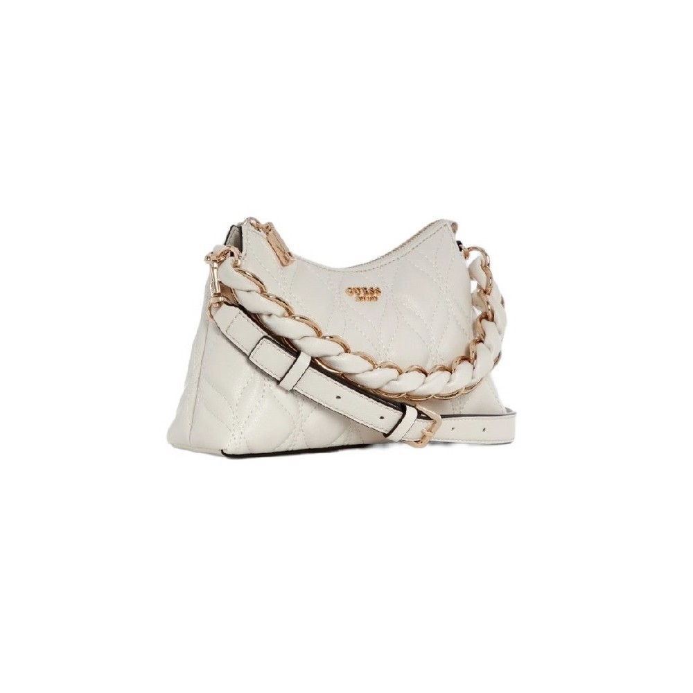 GUESS MAXINE MINI SHOULDER BAG ΤΣΑΝΤΑ ΓΥΝΑΙΚΕΙΑ BEIGE