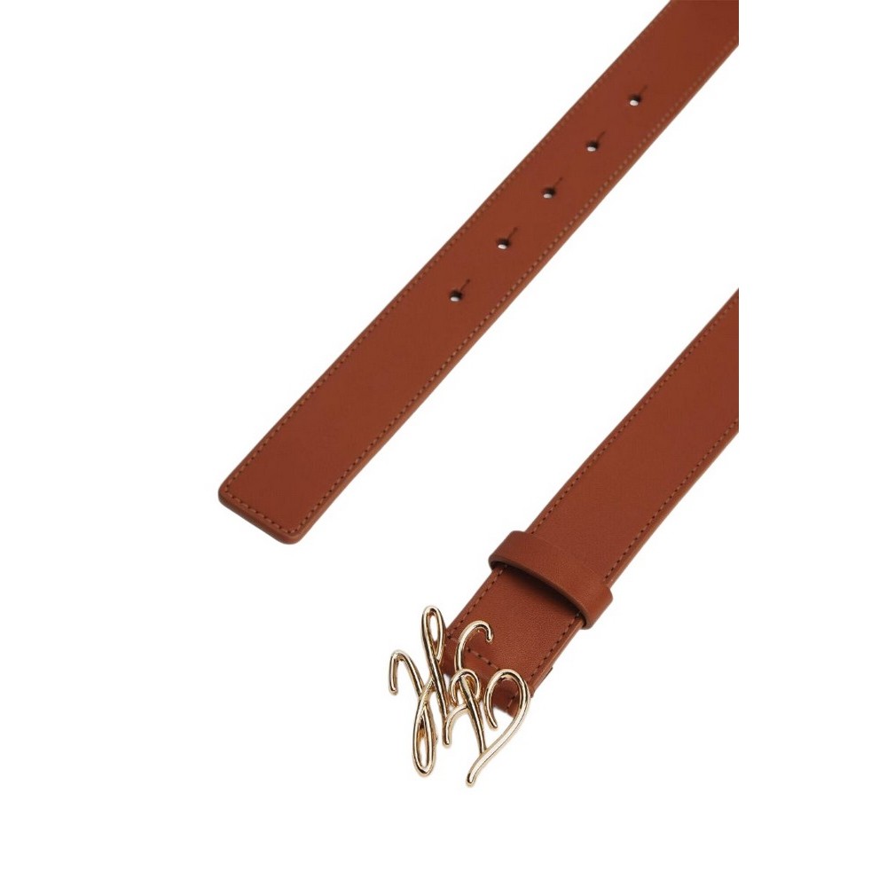 TOMMY HILFIGER SCRIPT 3.0 ΖΩΝΗ ΓΥΝΑΙΚΕΙΑ COGNAC