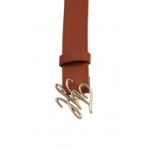 TOMMY HILFIGER SCRIPT 3.0 ΖΩΝΗ ΓΥΝΑΙΚΕΙΑ COGNAC