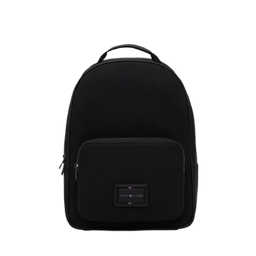 TOMMY HILFIGER FOUNDATION BACKPACK ΤΣΑΝΤΑ ΑΝΔΡΙΚΗ BLACK