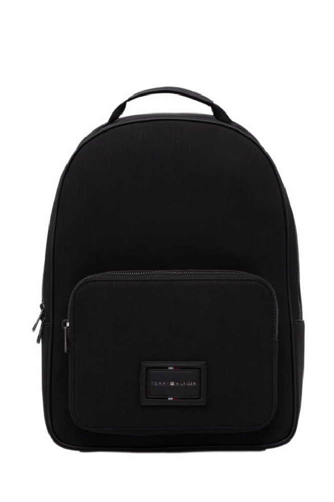 TOMMY HILFIGER FOUNDATION BACKPACK ΤΣΑΝΤΑ ΑΝΔΡΙΚΗ BLACK