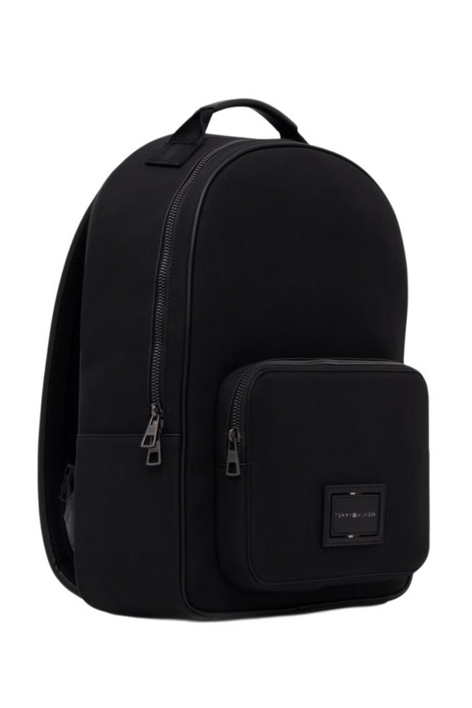 TOMMY HILFIGER FOUNDATION BACKPACK ΤΣΑΝΤΑ ΑΝΔΡΙΚΗ BLACK