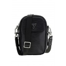 GUESS MILANO CROSSBODY MICRO HMMIPWP6225 ΤΣΑΝΤΑ ΑΝΔΡΙΚΗ BLACK