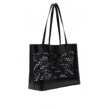 GUESS LETTY 2 IN 1 TOTE ΤΣΑΝΤΑ ΓΥΝΑΙΚΕΙΑ BLACK