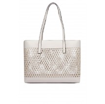 GUESS LETTY 2 IN 1 TOTE ΤΣΑΝΤΑ ΓΥΝΑΙΚΕΙΑ OFF WHITE