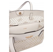 GUESS LETTY 2 IN 1 TOTE ΤΣΑΝΤΑ ΓΥΝΑΙΚΕΙΑ OFF WHITE