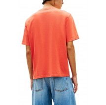 TOMMY JEANS 90S NEW CLASSICS TEE T-SHIRT ΜΠΛΟΥΖΑ ΑΝΔΡΙΚΗ ORANGE