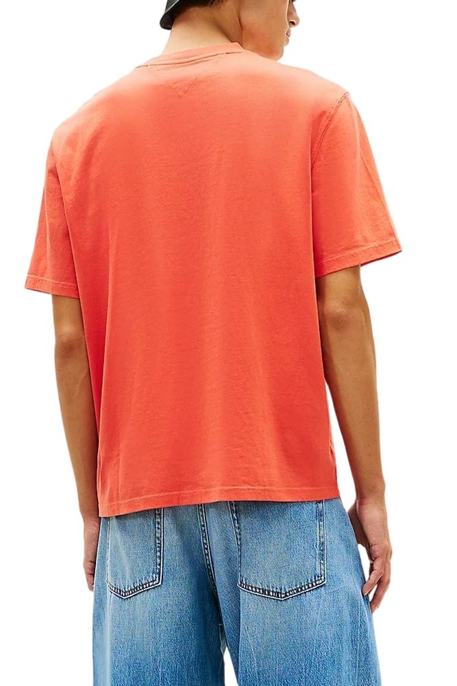 TOMMY JEANS 90S NEW CLASSICS TEE T-SHIRT ΜΠΛΟΥΖΑ ΑΝΔΡΙΚΗ ORANGE