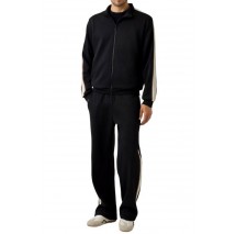 GUESS VICKTOR FULL ZIP SWEATSHIRT ΖΑΚΕΤΑ ΦΟΥΤΕΡ ΑΝΔΡΙΚΗ BLACK