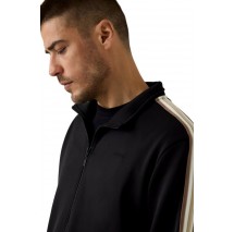 GUESS VICKTOR FULL ZIP SWEATSHIRT ΖΑΚΕΤΑ ΦΟΥΤΕΡ ΑΝΔΡΙΚΗ BLACK