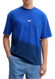 HUGO BOSS NALONO F JERSEY T-SHIRT ΜΠΛΟΥΖΑ ΑΝΔΡΙΚΗ BLUE