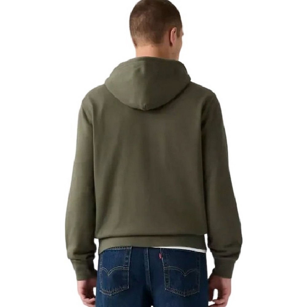LEVIS THE ORIGINAL HM ZIP UP ΖΑΚΕΤΑ ΦΟΥΤΕΡ ΑΝΔΡΙΚΗ GREEN