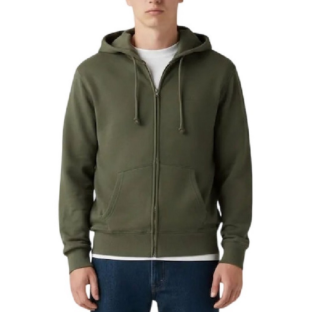 LEVIS THE ORIGINAL HM ZIP UP ΖΑΚΕΤΑ ΦΟΥΤΕΡ ΑΝΔΡΙΚΗ GREEN