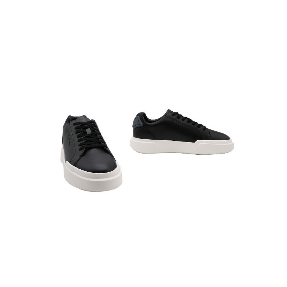 CALVIN KLEIN CHUNKY CUPSOLE LACEUP RUB BT LTH ΠΑΠΟΥΤΣΙ ΑΝΔΡΙΚΟ BLACK/GREY