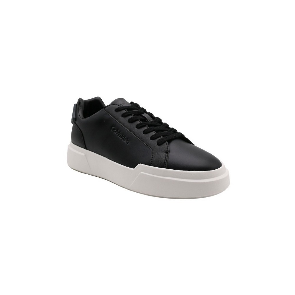 CALVIN KLEIN CHUNKY CUPSOLE LACEUP RUB BT LTH ΠΑΠΟΥΤΣΙ ΑΝΔΡΙΚΟ BLACK/GREY