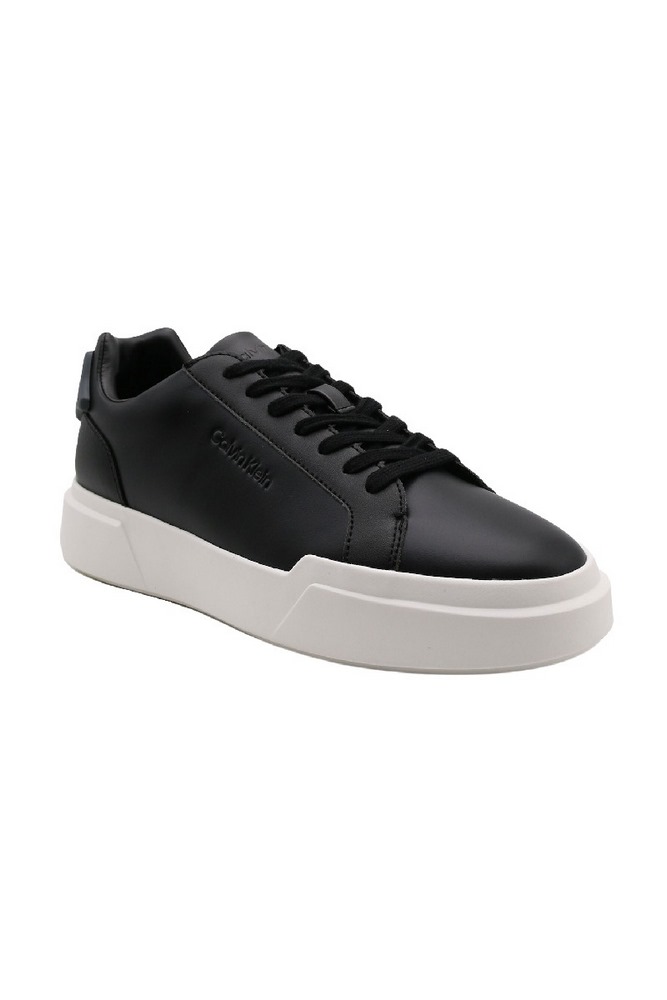 CALVIN KLEIN CHUNKY CUPSOLE LACEUP RUB BT LTH ΠΑΠΟΥΤΣΙ ΑΝΔΡΙΚΟ BLACK/GREY