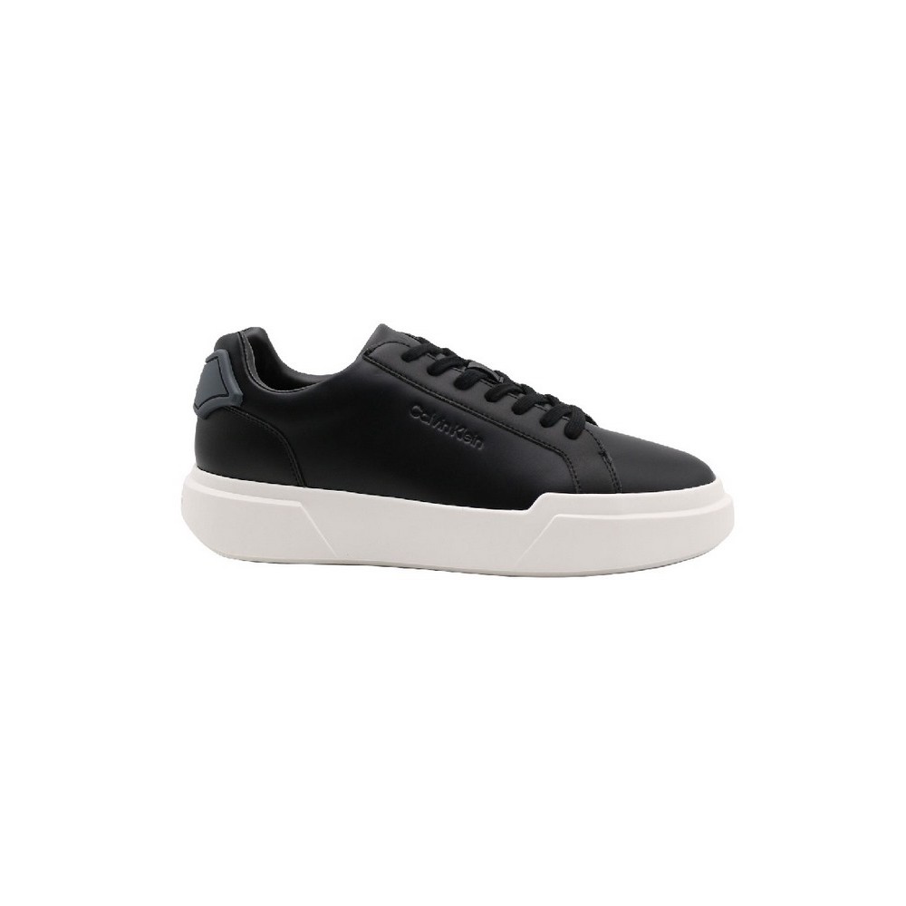 CALVIN KLEIN CHUNKY CUPSOLE LACEUP RUB BT LTH ΠΑΠΟΥΤΣΙ ΑΝΔΡΙΚΟ BLACK/GREY
