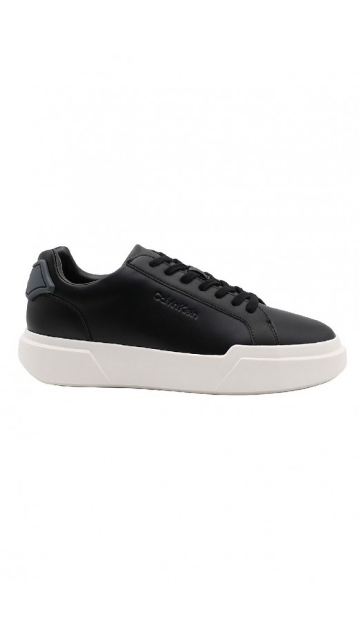 CALVIN KLEIN CHUNKY CUPSOLE LACEUP RUB BT LTH ΠΑΠΟΥΤΣΙ ΑΝΔΡΙΚΟ BLACK/GREY