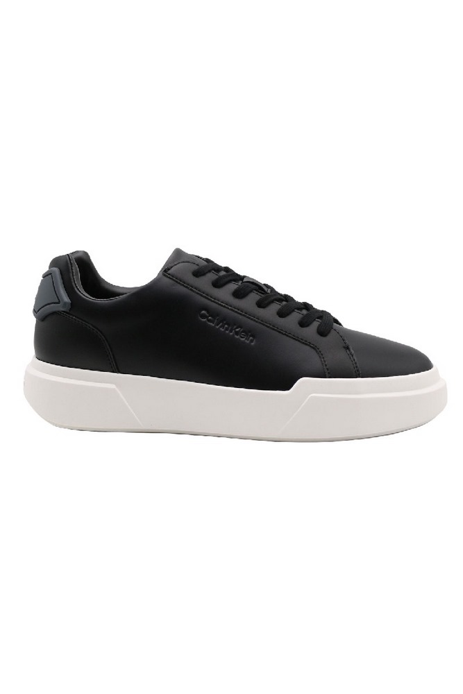 CALVIN KLEIN CHUNKY CUPSOLE LACEUP RUB BT LTH ΠΑΠΟΥΤΣΙ ΑΝΔΡΙΚΟ BLACK/GREY