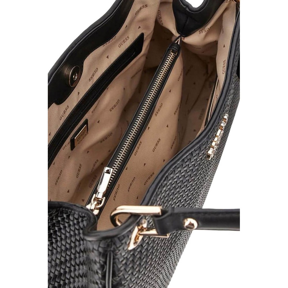 GUESS MIREMA GIRLFRIEND CARRYALL ΤΣΑΝΤΑ ΓΥΝΑΙΚΕΙΑ BLACK