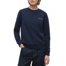 TOMMY JEANS REG ESS LOGO 1 CREW EXT ΦΟΥΤΕΡ ΜΠΛΟΥΖΑ ΓΥΝΑΙΚΕΙΑ NAVY