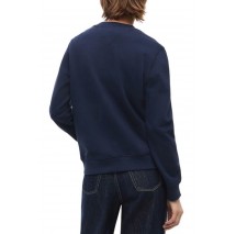 TOMMY JEANS REG ESS LOGO 1 CREW EXT ΦΟΥΤΕΡ ΜΠΛΟΥΖΑ ΓΥΝΑΙΚΕΙΑ NAVY