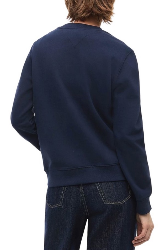TOMMY JEANS REG ESS LOGO 1 CREW EXT ΦΟΥΤΕΡ ΜΠΛΟΥΖΑ ΓΥΝΑΙΚΕΙΑ NAVY