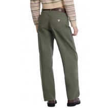 GUESS JEANS BARREL ΠΑΝΤΕΛΟΝΙ ΓΥΝΑΙΚΕΙΟ OLIVE