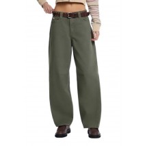 GUESS JEANS BARREL ΠΑΝΤΕΛΟΝΙ ΓΥΝΑΙΚΕΙΟ OLIVE