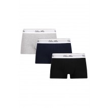 CALVIN KLEIN LOW RISE TRUNK 3PK ΕΣΩΡΟΥΧΟ ΑΝΔΡΙΚΟ BLACK/GREY