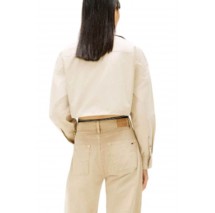 TOMMY JEANS CROPPED UTILITY SHIRT ΠΟΥΚΑΜΙΣΟ ΓΥΝΑΙΚΕΙΟ SAND