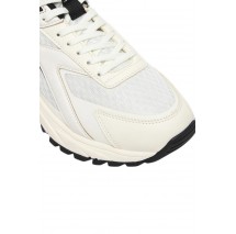 CALVIN KLEIN HIKE RUN CKSTRIPE MESH ΠΑΠΟΥΤΣΙ ΓΥΝΑΙΚΕΙΟ WHITE/BLACK
