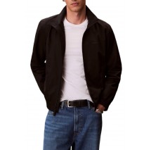 CALVIN KLEIN LS NYLON STAND COLLAR WINDBREAKER ΜΠΟΥΦΑΝ ΑΝΔΡΙΚΟ BLACK