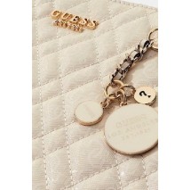 GUESS ISEMAY NOEL TOTE ΤΣΑΝΤΑ ΓΥΝΑΙΚΕΙΑ OFF WHITE