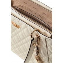 GUESS ISEMAY NOEL TOTE ΤΣΑΝΤΑ ΓΥΝΑΙΚΕΙΑ OFF WHITE
