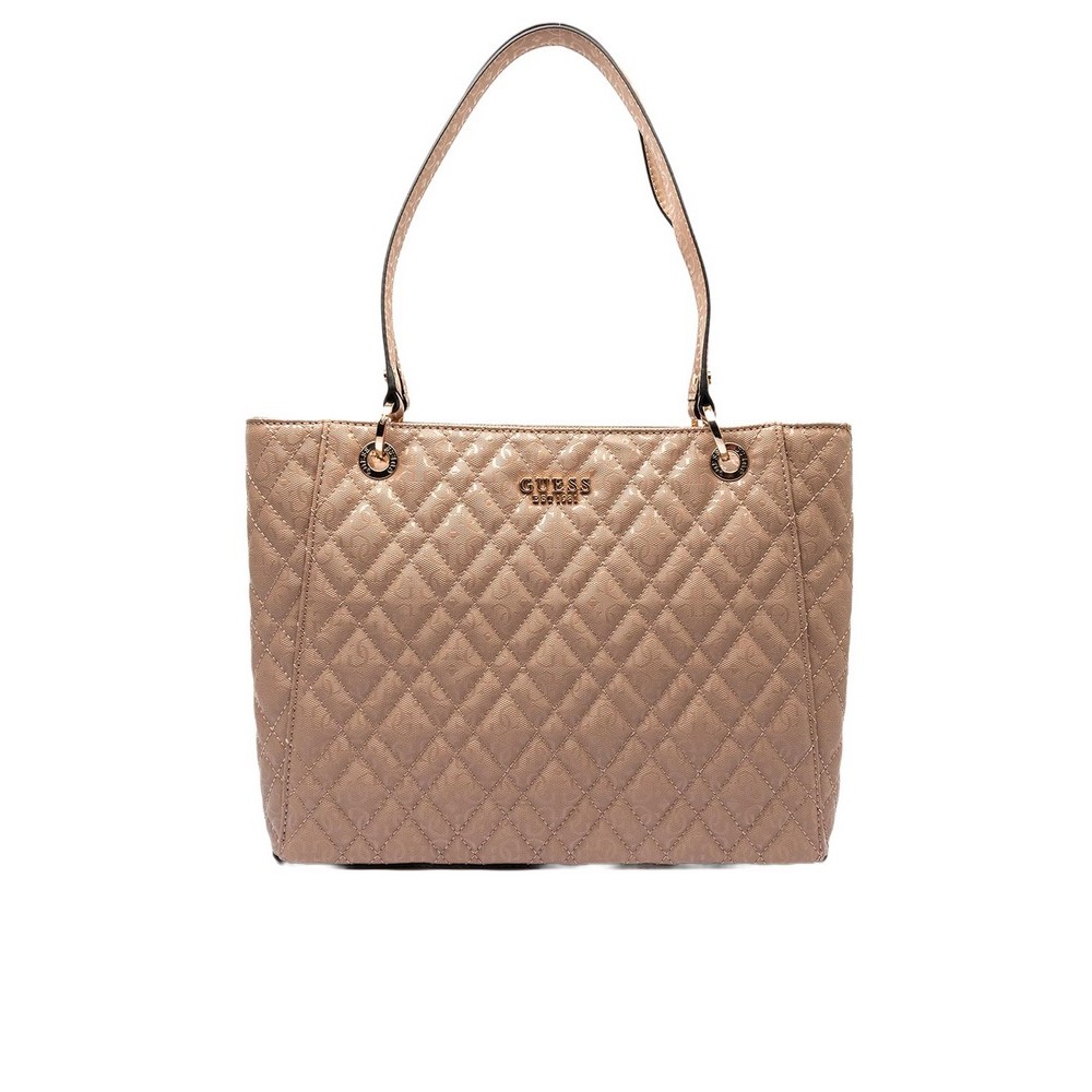 GUESS ISEMAY NOEL TOTE ΤΣΑΝΤΑ ΓΥΝΑΙΚΕΙΑ MOCHA