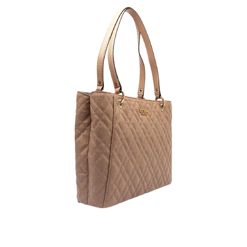 GUESS ISEMAY NOEL TOTE ΤΣΑΝΤΑ ΓΥΝΑΙΚΕΙΑ MOCHA
