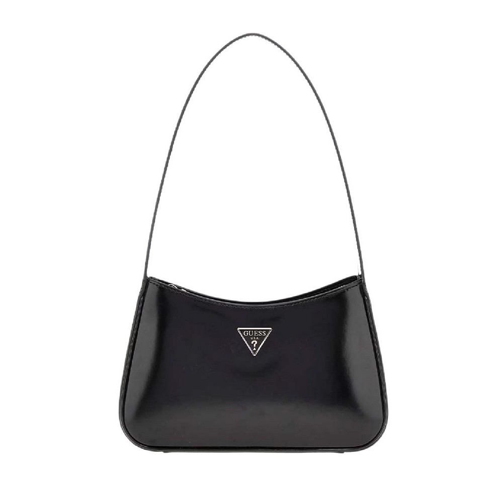 GUESS ΑΚΥΡΟ ARNELA TOP ZIP SHOULDER BAG ΤΣΑΝΤΑ ΓΥΝΑΙΚΕΙΑ BLACK