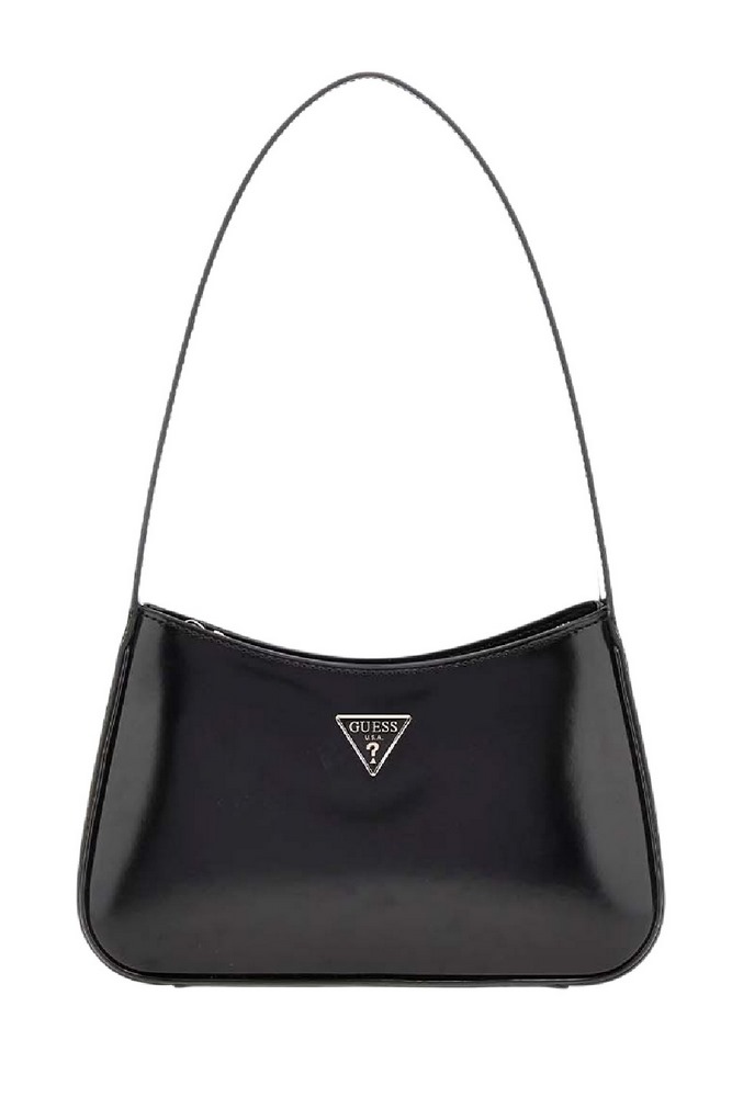 GUESS ΑΚΥΡΟ ARNELA TOP ZIP SHOULDER BAG ΤΣΑΝΤΑ ΓΥΝΑΙΚΕΙΑ BLACK