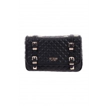 GUESS ADAM CONVERTIBLE XBODY FLAP ΤΣΑΝΤΑ ΓΥΝΑΙΚΕΙΑ BLACK