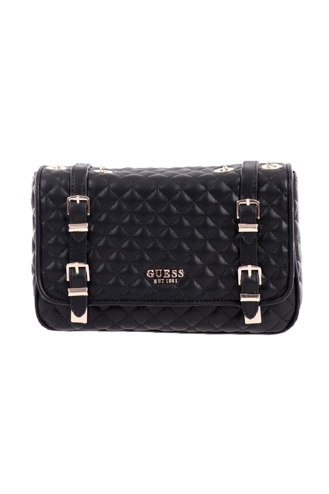GUESS ADAM CONVERTIBLE XBODY FLAP ΤΣΑΝΤΑ ΓΥΝΑΙΚΕΙΑ BLACK