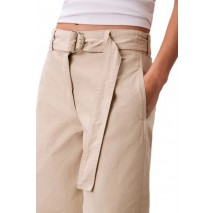 CALVIN KLEIN JEANS COTTON SEAMED PANT ΠΑΝΤΕΛΟΝΙ ΓΥΝΑΙΚΕΙΟ BEIGE