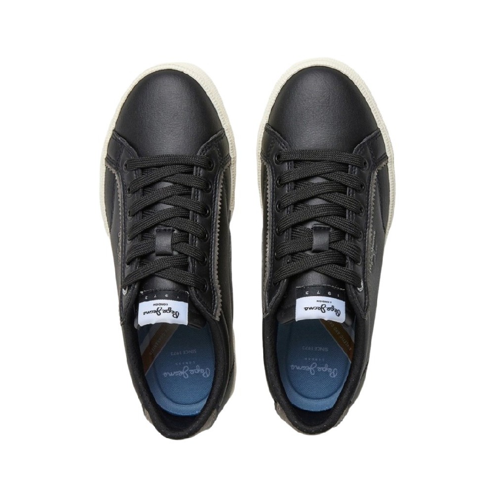 PEPE JEANS KENTON YUSTY W ΠΑΠΟΥΤΣΙ ΓΥΝΑΙΚΕΙΟ BLACK