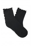 UGG KARSYN LETTUCE EDGE QUARTER II ΜΕΣΑΙΕΣ ΚΑΛΤΣΕΣ ΓΥΝΑΙΚΕΙΕΣ BLACK